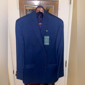 Ralph Lauren Textured Navy Blue  Suit
